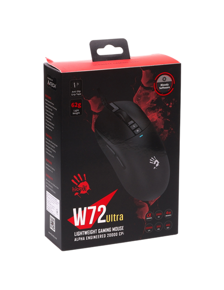 Gaming Mouse Bloody W72 Ultra, Negru