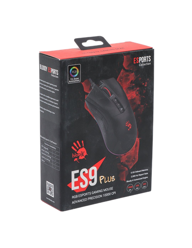Gaming Mouse Bloody ES9 Plus, Negru