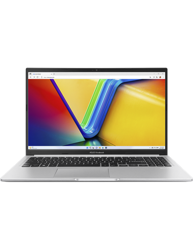 Laptop 15,6" ASUS Vivobook 15 M1502YA, Cool Silver, AMD Ryzen 7 5825U, 16GB/512GB, Fără SO