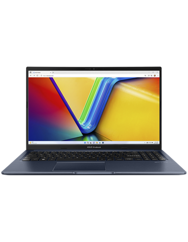 Laptop 15,6" ASUS Vivobook 15 M1502YA, Quiet Blue, AMD Ryzen 7 5825U, 16GB/512GB, Fără SO