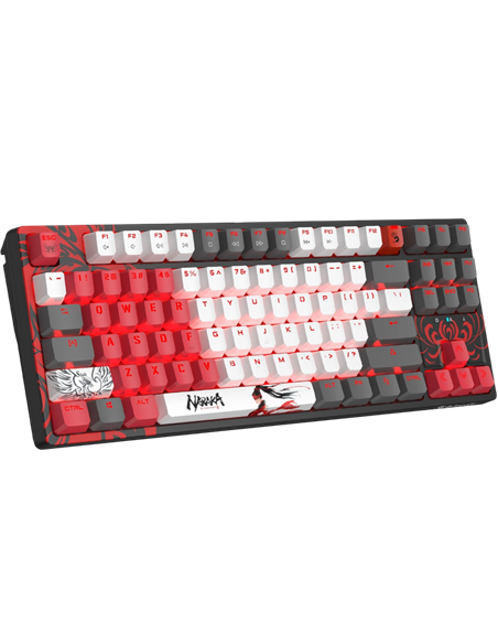 Клавиатура Bloody WS87, Беспроводное, Naraka