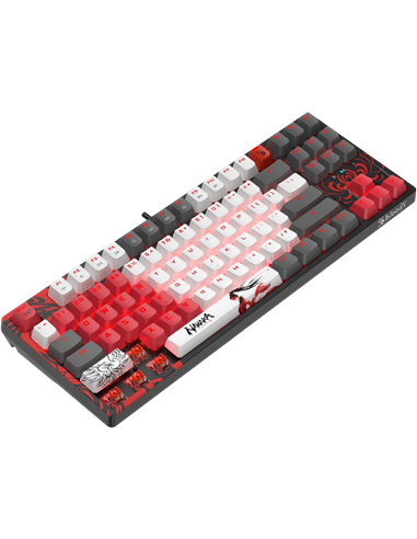 Клавиатура Bloody WS87, Беспроводное, Naraka