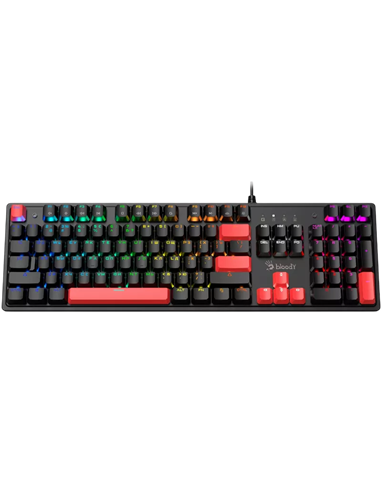 Клавиатура Bloody S520N, Проводное, Fire Black