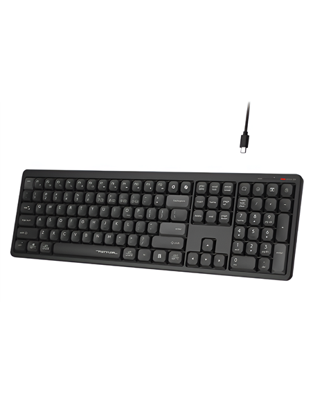Клавиатура A4Tech FBX55C, Беспроводное, Серый