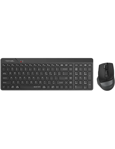 Set Tastatură + Mouse A4Tech FG2400 Air2, Fără fir, Negru