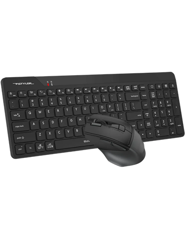 Set Tastatură + Mouse A4Tech FG2400 Air2, Fără fir, Negru