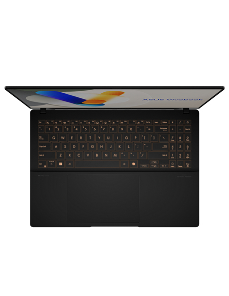 Laptop 16" ASUS Vivobook S 16 OLED M5606KA, Neutral Black, AMD Ryzen AI 7 350, 24GB/1024GB, Fără SO