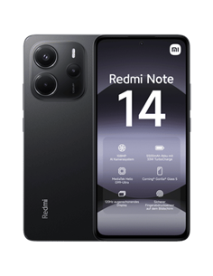 Смартфон Xiaomi Redmi Note 14 4G, 6Гб/128Гб, Чёрный