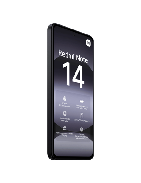 Smartphone Xiaomi Redmi Note 14 4G, 8GB/256GB, Negru