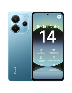 Смартфон Xiaomi Redmi Note 14 4G, 6Гб/128Гб, Ocean Blue