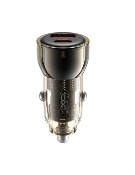 Incărcător auto XO CC60, 60W, Negru