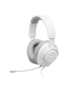 Căști gaming JBL Quantum 100M2, Cu fir, Alb