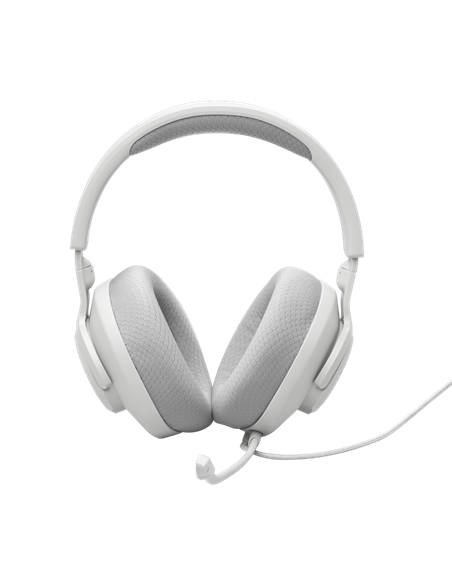 Căști gaming JBL Quantum 100M2, Cu fir, Alb