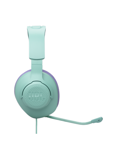 Căști gaming JBL Quantum 100M2, Cu fir, Cyan