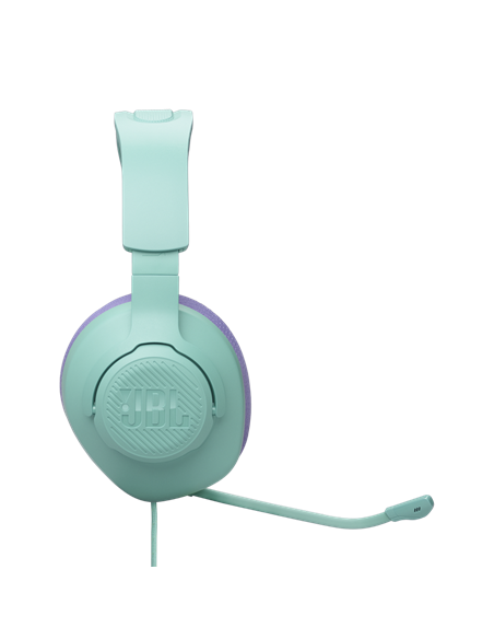 Игровая Гарнитура JBL Quantum 100M2, Проводной аналоговый, Cyan