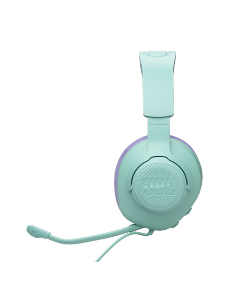Игровая Гарнитура JBL Quantum 100M2, Проводной аналоговый, Cyan