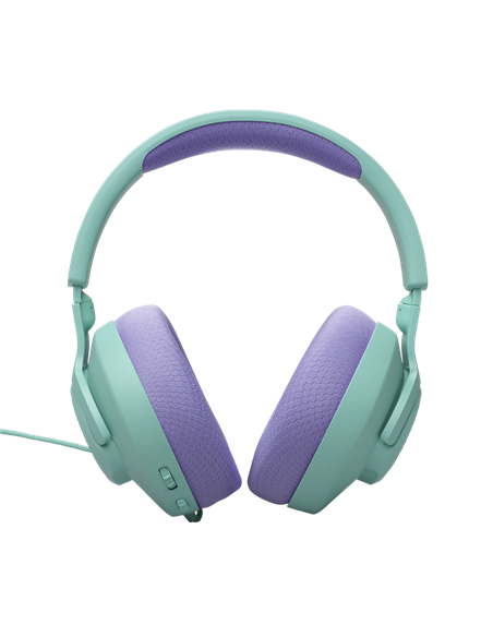 Căști gaming JBL Quantum 100M2, Cu fir, Cyan