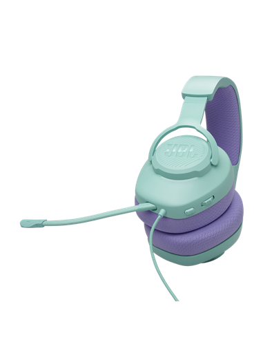 Игровая Гарнитура JBL Quantum 100M2, Проводной аналоговый, Cyan