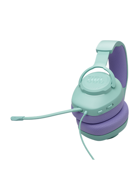 Căști gaming JBL Quantum 100M2, Cu fir, Cyan