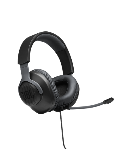 Căști gaming JBL Quantum 100M2, Cu fir, Negru