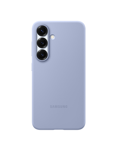 Чехол Samsung Silicone Cover для Galaxy S25, Голубой