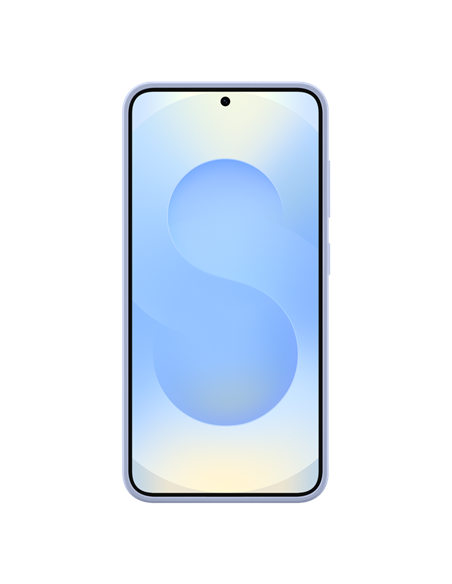 Husă Samsung Silicone Cover pentru Galaxy S25, Albastru deschis