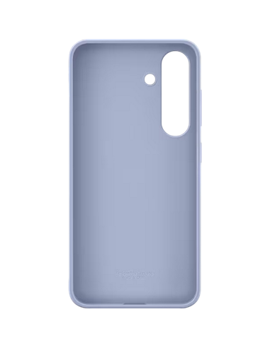 Husă Samsung Silicone Cover pentru Galaxy S25, Albastru deschis