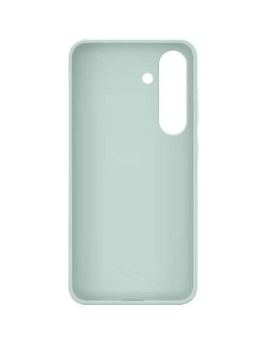 Husă Samsung Silicone Cover pentru Galaxy S25, Mentă