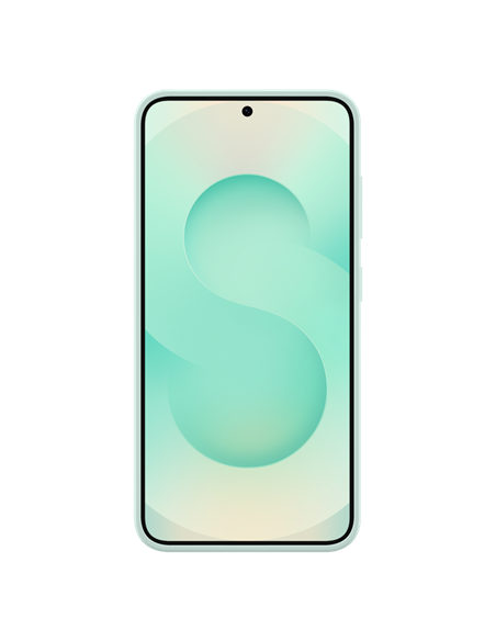 Husă Samsung Silicone Cover pentru Galaxy S25, Mentă