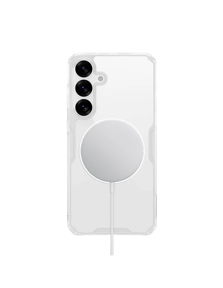 Чехол Nillkin Nature Pro Magnetic для Samsung Galaxy S25, Прозрачный