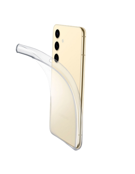 Husă Cellularline Fine pentru Samsung Galaxy S25, Transparent Husă Cellularline Fine pentru Samsung Galaxy S25, Transparent