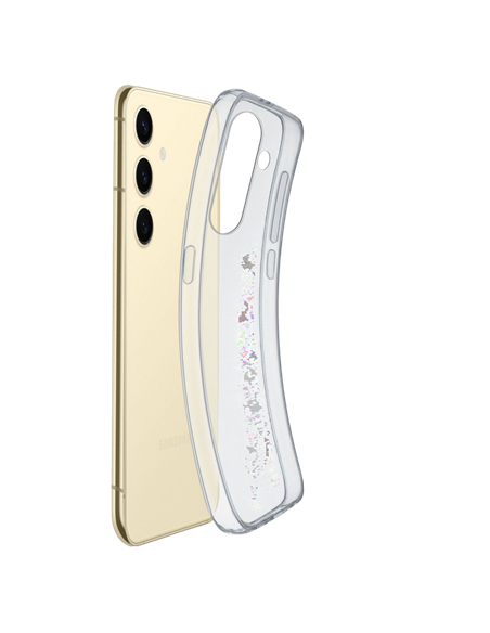 Husă Cellularline Fine pentru Samsung Galaxy S25, Transparent Husă Cellularline Fine pentru Samsung Galaxy S25, Transparent