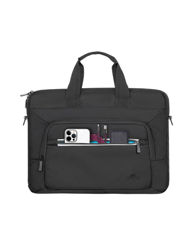 Geantă pentru Laptop Rivacase 7521, 14", Eco-Friendly rPET Poliester, Negru