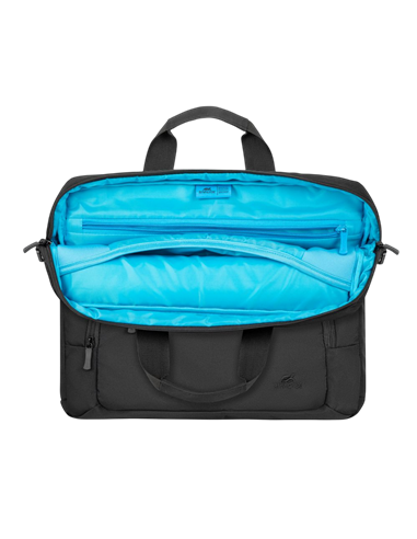 Сумка для ноутбука Rivacase 7521, 14", Eco-Friendly rPET Полиэстер, Чёрный