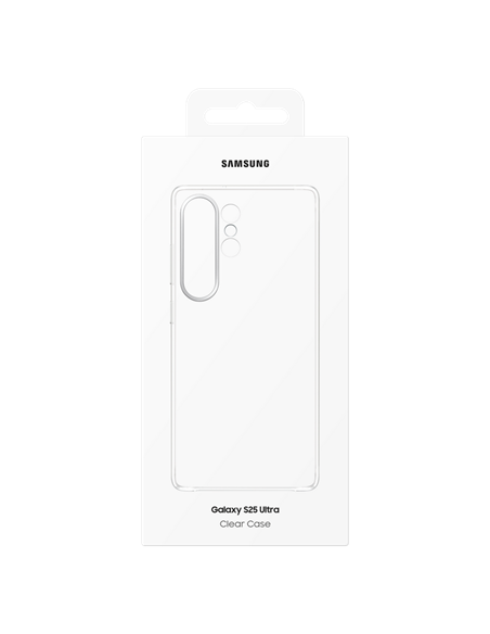 Husă Samsung Clear Cover pentru Galaxy S25 Ultra, Transparent