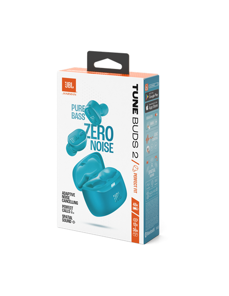 Căști JBL Tune Buds 2, Turquoise