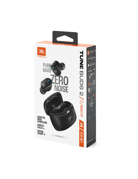 Căști JBL Tune Buds 2, Negru