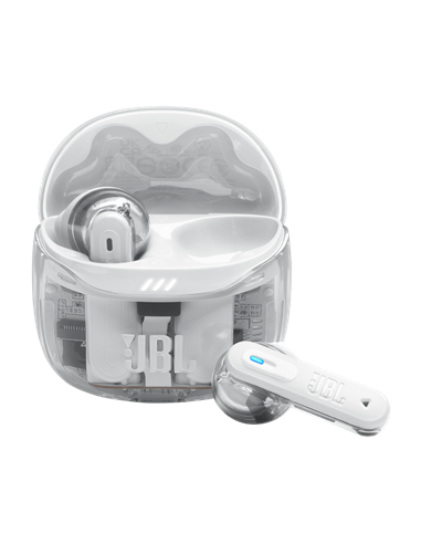 Căști JBL Tune Flex 2 Ghost, Alb