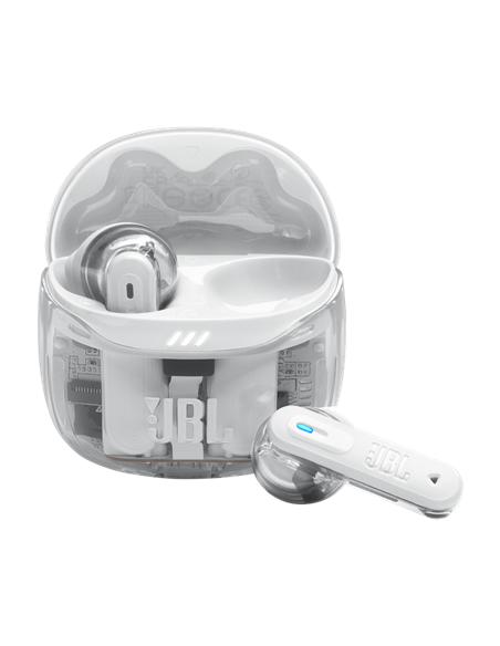 Căști JBL Tune Flex 2 Ghost, Alb