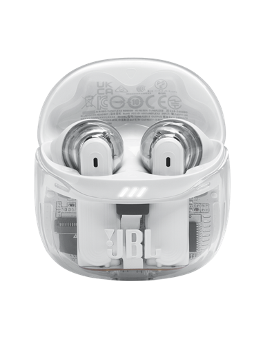 Căști JBL Tune Flex 2 Ghost, Alb