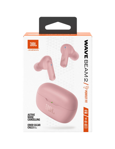 Căști JBL Wave Beam 2, Roz