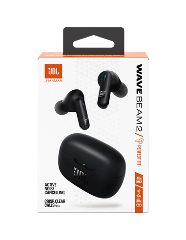 Căști JBL Wave Beam 2, Negru