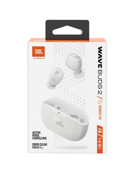 Căști JBL Wave Buds 2, Alb
