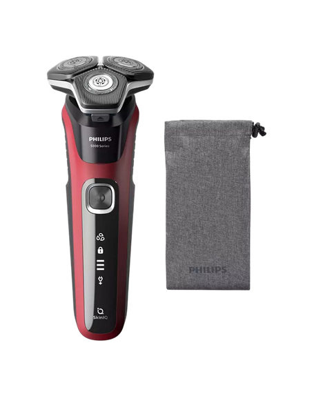 Aparat de ras electric Philips S5883/10, Rosu | Negru