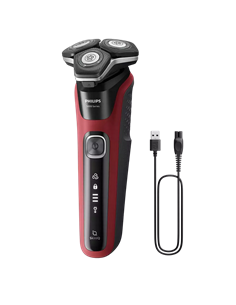 Электробритва мужская Philips S5883/10, Красный | Черный 2