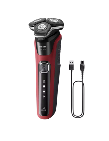 Aparat de ras electric Philips S5883/10, Rosu | Negru