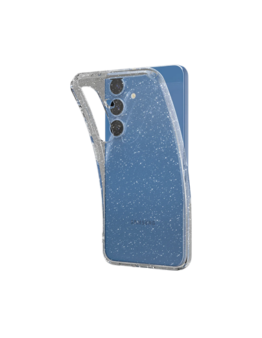 Husă Spigen Liquid Crystal pentru Samsung Galaxy S25+, Cristal cu sclipici