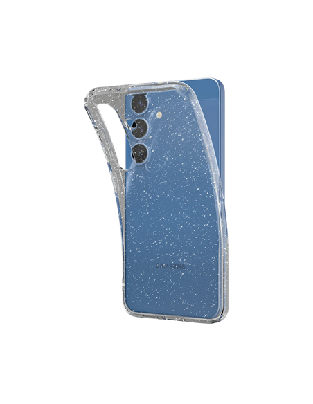 Husă Spigen Liquid Crystal pentru Samsung Galaxy S25+, Cristal cu sclipici