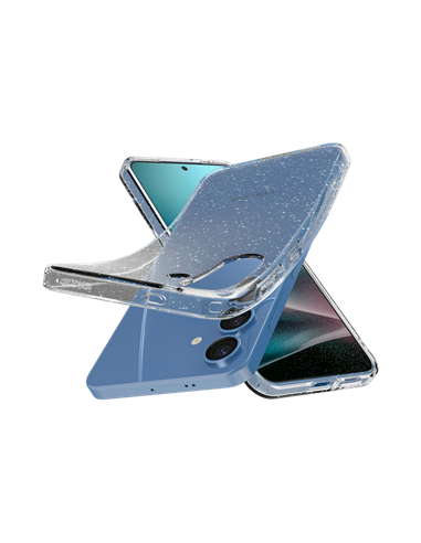 Husă Spigen Liquid Crystal pentru Samsung Galaxy S25+, Cristal cu sclipici