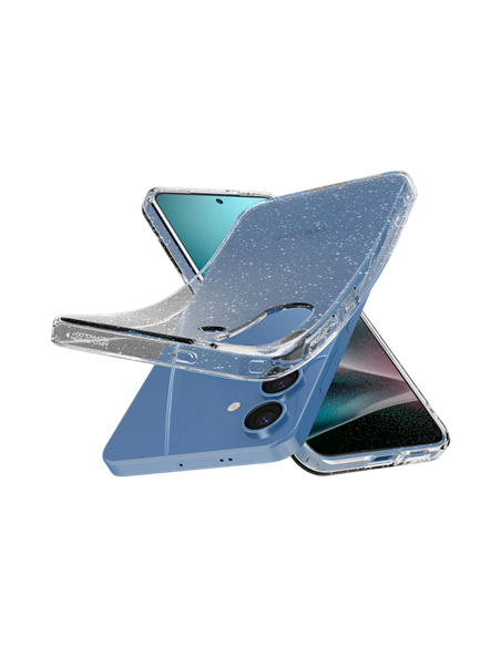 Husă Spigen Liquid Crystal pentru Samsung Galaxy S25+, Cristal cu sclipici